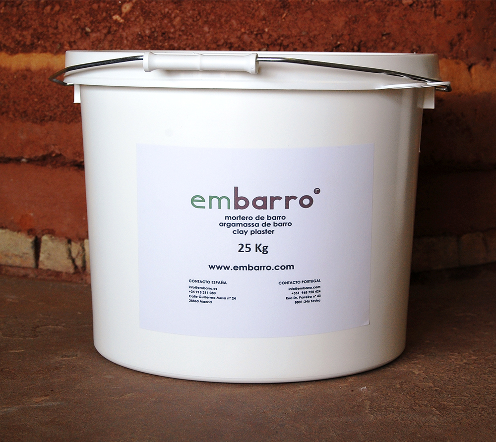 imagen producto: Mortero de barro base Universal - EMBARRO - 1000 Kg (Bigbag)